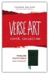 NKJV Thinline Youth Edition, Verse Art Cover Collection, Leathersoft Green